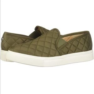 Steve Madden Olive Green Slip On Sneakers